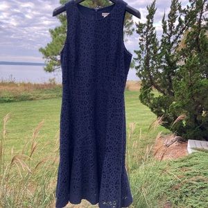 J.crew cocktail dress size 2 navy